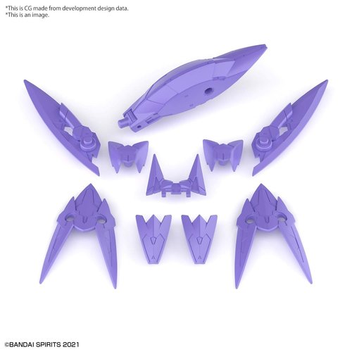 Bandai Gundam 30MS Option Parts Set 4 (Stealth Armor) Model Kit Bandai Gundam 30MS Option Parts Set 4 (Stealth Armor) Model Kit