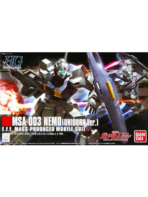 Bandai Gundam HGUC 1/144 Nemo (Unicorn Ver.) Model Kit