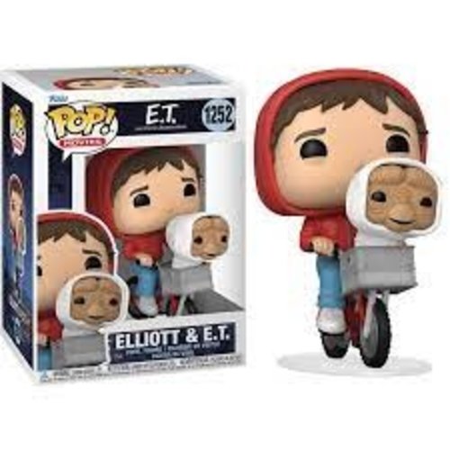 Funko Funko POP! ET 40Th Anniversary 1252 Elliot with ET in Bike Basket Funko Funko POP! ET 40Th Anniversary 1252 Elliot with ET in Bike Basket