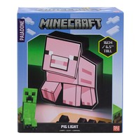 Minecraft Pig 2D Light Battery Powered 16cm Paladone