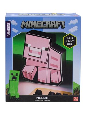 Paladone Minecraft Pig 2D Light Battery Powered 16cm Paladone