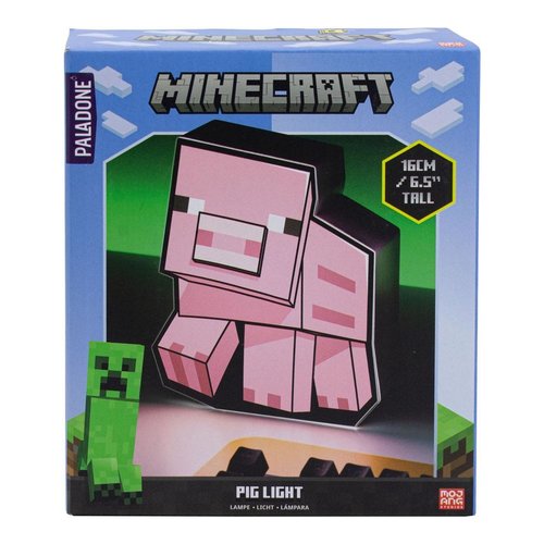 Paladone Minecraft Pig 2D Light Battery Powered 16cm Paladone