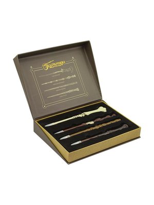 Harry Potter 4 Wand Pen Set Collectors Edition