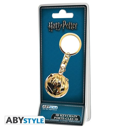 Abystyle Harry Potter 3D Golden Snitch Keychain Abystyle Harry Potter 3D Golden Snitch Keychain