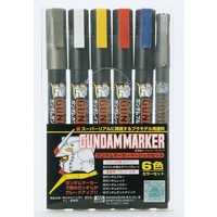 Gundam Markers GM-105 6 Colors Included