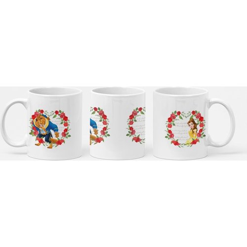 Pyramid Disney Beauty and the Beast Roses Mug 300ml