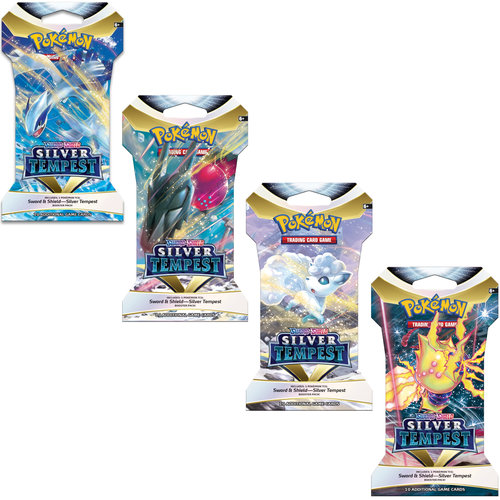 The Pokemon Company Pokemon TCG Sword & Shield Silver Tempest Sleeved Booster Pack The Pokemon Company Pokemon TCG Sword & Shield Silver Tempest Sleeved Booster Pack