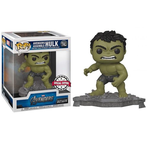 Funko Funko POP! Marvel Avengers 585 Assemble Hulk Deluxe