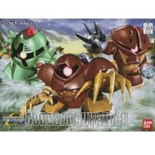 Bandai Gundam SD Gogg & Agguy & Zock Model Kit BB238 Bandai Gundam SD Gogg & Agguy & Zock Model Kit BB238