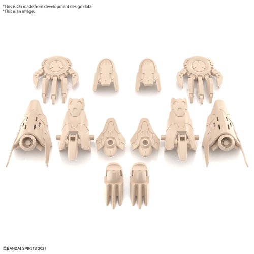 Bandai Gundam 30MS Option Parts Set 5 ( Heavy Armour ) Model Kit