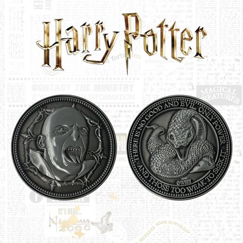 Fanattik Harry Potter Voldemort Limited Edition Coin