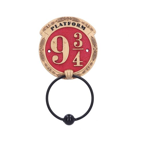 Nemesis HARRY POTTER Platform 9 3/4 Door Knocker 21cm Nemesis HARRY POTTER Platform 9 3/4 Door Knocker 21cm