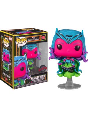 Funko Funko POP! Marvel 986 Wandavision Scarlet With Blacklight SE