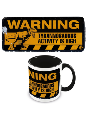 Pyramid JURASSIC WORLD 3 Warning Coloured Inner Mug 315ml