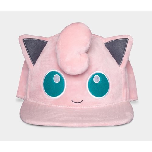 Difuzed Pokemon Jigglypuff Pluche Novelty Cap Difuzed Pokemon Jigglypuff Pluche Novelty Cap