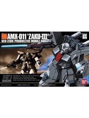 Bandai Gundam HGUC 1/144 AMX-011 Zaku III Model Kit 014