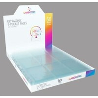 Ultrasonic 9 Pocket Pages Toploading Clear TCG (per vel)