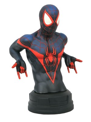 Diamond Select Toys Marvel Spider-Man Miles Morales Premier Collection Bust 18cm
