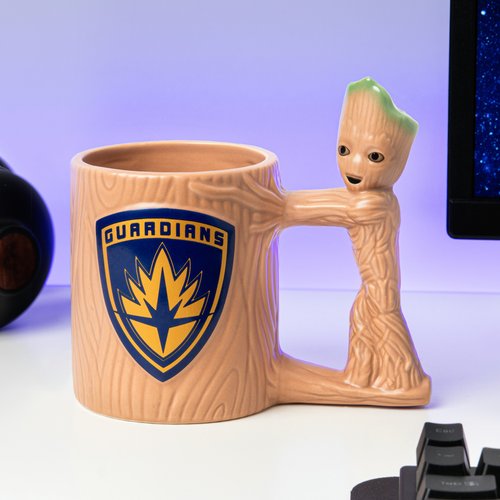 Paladone Marvel Guardians of the Galaxy Groot Oversizes Ceramic 3D Mug