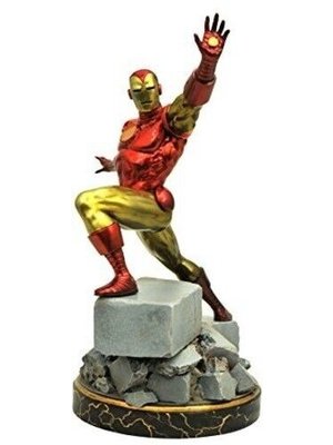 Diamond Select Toys Marvel Iron Man Statue Premium Collection Classic Suit 35cm