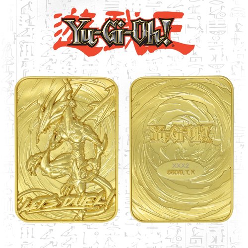 Fanattik YU-GI-OH! Stardust Dragon 24k Gold Plated Card Collector Fanattik YU-GI-OH! Stardust Dragon 24k Gold Plated Card Collector