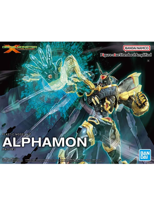 Bandai Digimon Amplified Alphamon Figure-rise Standard Model Kit