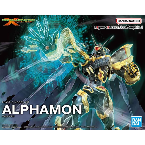 Bandai Digimon Amplified Alphamon Figure-rise Standard Model Kit Bandai Digimon Amplified Alphamon Figure-rise Standard Model Kit