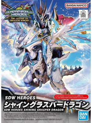 Bandai Gundam SDW Heroes Shining Grasper Dragon Model Kit