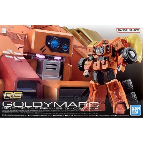 Bandai Gundam RG Goldymarg King of The Braves Gaogaigar Model Kit Bandai Gundam RG Goldymarg King of The Braves Gaogaigar Model Kit