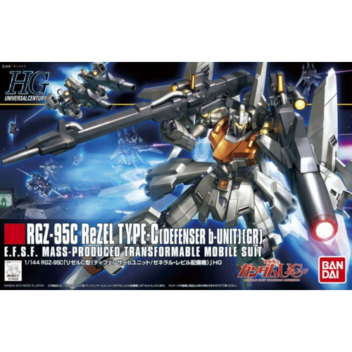 Bandai Gundam HGUC RGZ-95C ReZEL TYPE-C Model Kit 142 Bandai Gundam HGUC RGZ-95C ReZEL TYPE-C Model Kit 142