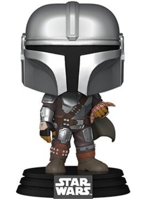 Funko Funko POP! Star Wars 585 The Mandalorian With Pouch