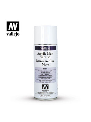 Vallejo Gundam ACC Aerosol Primer 400ml Acrylic Matt Spray Vernish Vallejo