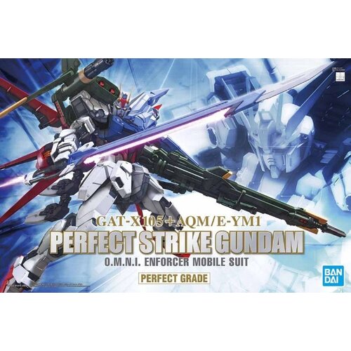 Bandai Gundam PG 1/60 GAT-X105+AQM/E-YM1 Perfect Strike Gundam Model Kit