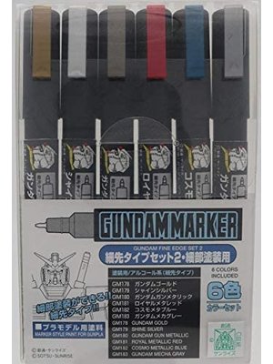 Bandai Gundam Marker AMS-126 Fine Edge Set 2