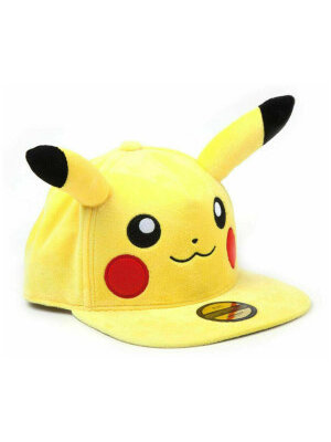 Difuzed Pokemon Pikachu Plush Premium Snapback