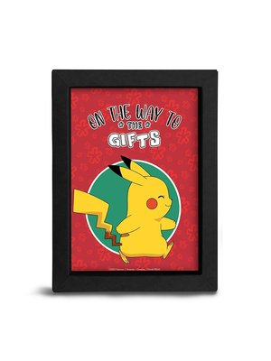 Abystyle Pokemon Frame Kraft 15x20CM Pikachu On The Way To The Gifts