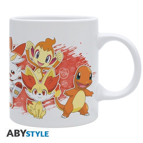 GB Eye Pokemon Mug Fire Starters White Subli 320ML