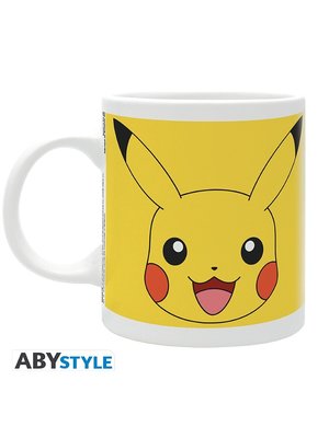 Pokemon Mug 320Ml Pikachu Face