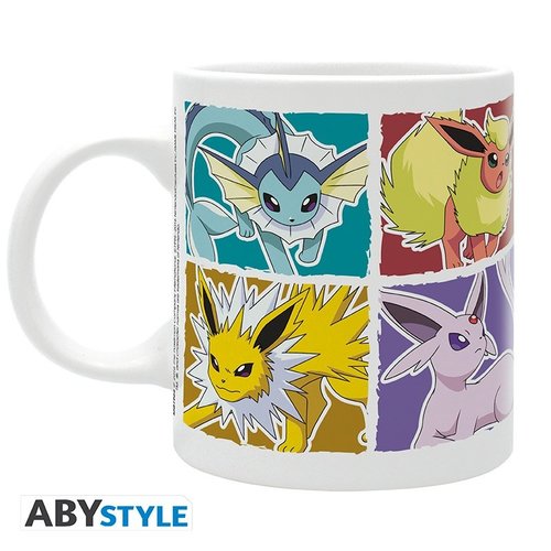 Abystyle Pokemon 320ml Mug Eevee Evolutions