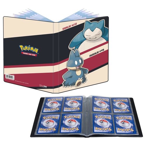 Ultra Pro Pokemon TCG Snorlax and Munchlax 4-Pocket Portfolio