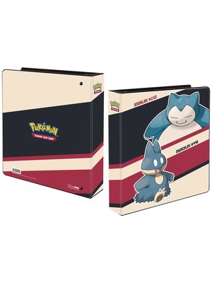 Ultra Pro Pokemon TCG Binder Album Snorlax and Munchlax