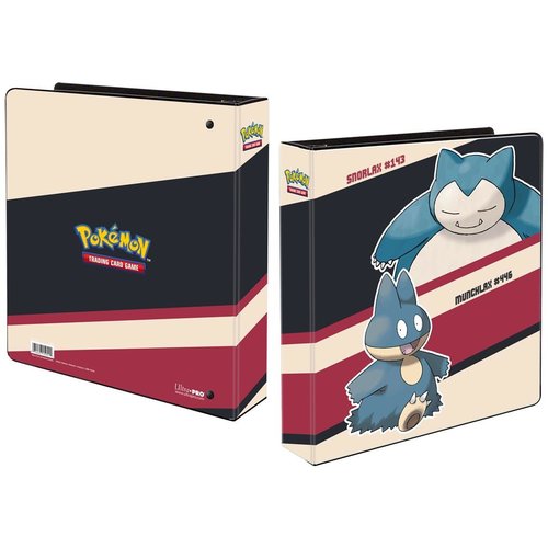 Ultra Pro Pokemon TCG Binder Album Snorlax and Munchlax