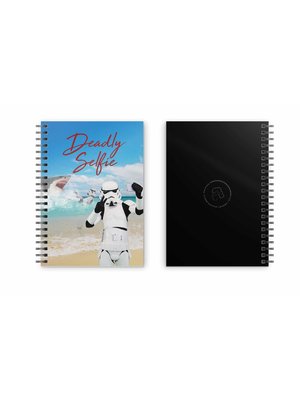 SD Toys Star Wars Deadly Selfie A5 Spiral Notebook