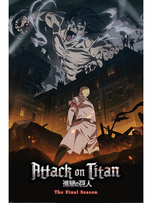 Pyramid Attack on Titan S4 Eren Onslaught Maxi Poster 61x91.5