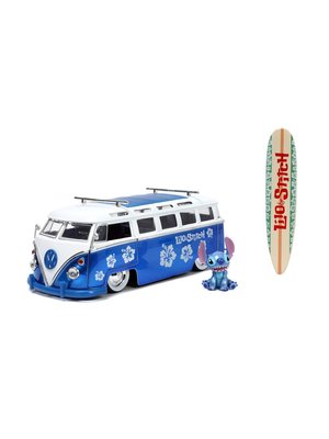 Simba Toys Disney Stitch Van met Figurine DieCast Model 1:24