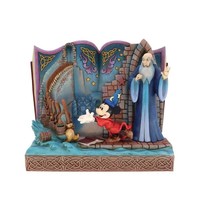 Disney Traditions Sorcerer Mickey Storybook Figurine