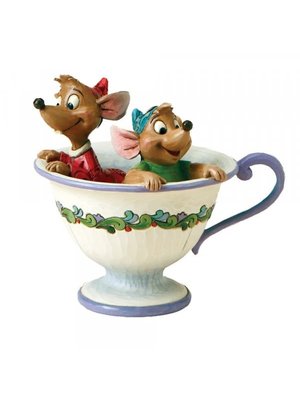 Disney Traditions Disney Traditions Tea For Two Jaq & Gus Figurine