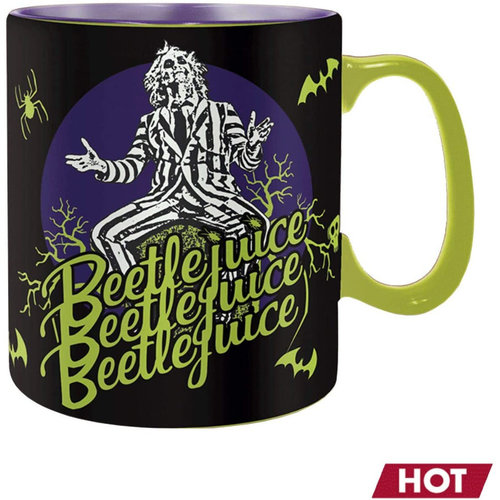 Abystyle Beetlejuice Heat Change Mug 460ml Abystyle Beetlejuice Heat Change Mug 460ml
