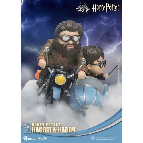 Beast Kingdom Harry Potter Hagrid & Harry Statue D-Stage 15cm Beast Kingdom Harry Potter Hagrid & Harry Statue D-Stage 15cm