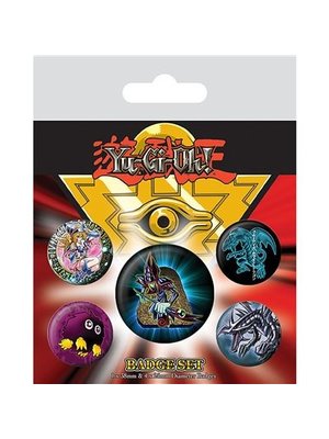 Pyramid Yu-Gi-OH 5 Badge Set Dark Magician